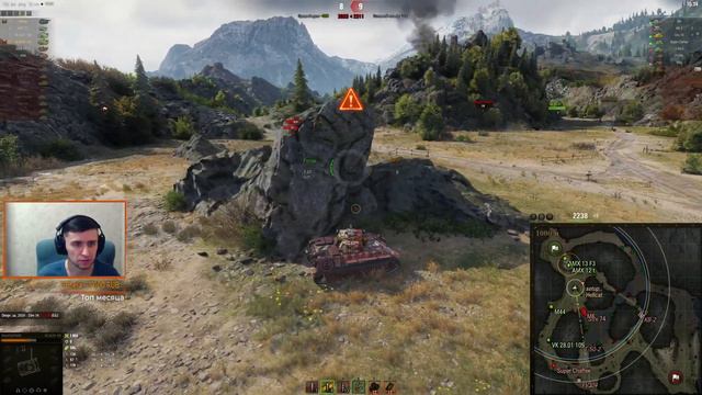 VK 28.01 mit. Закрываю три отметки. World of Tanks. смотреть онлайн