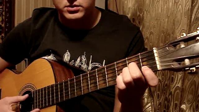 Основные гитарные аккорды. Техника взятия аккордов смотреть онлайн