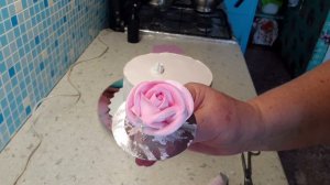 Торт с красивыми розами для  моего внука.