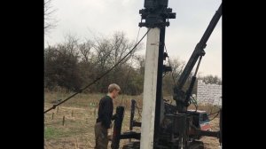 Cамодельная сваебойка