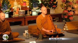 Вечерняя медитация от стресса и бессонницы ?- спокойствие без музыки  | Аджан Брам | 20 мая 2016 г.