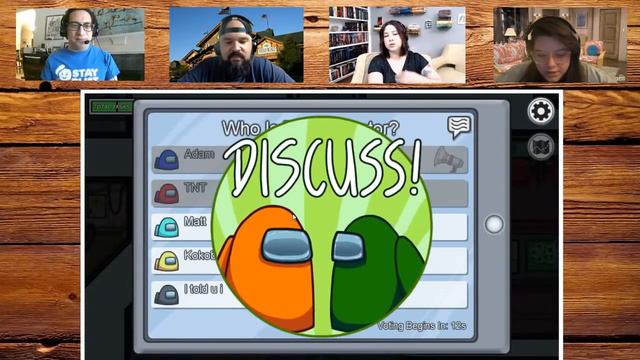 Play "Among Us" with us!