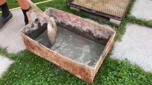 Плитка из простой формы для дорожки