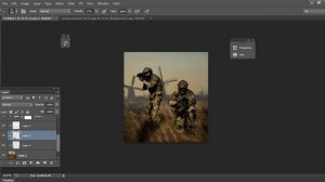 photoshop action manipulation | soldier war manipulation | poster manipulation | speed art