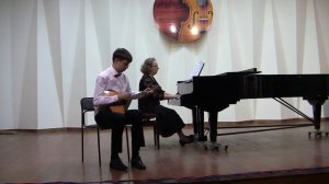 В. Городовская, концертные вариации на тему р. н. п. "Калинка"