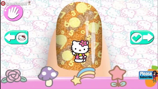 Hello Kitty Nail Salon "Unlock All + No ADS" Android İos Free Game GAMEPLAY VİDEO смотреть онлайн