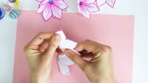 Открытка 3D своими руками.Как сделать объемную открытку с цветами.