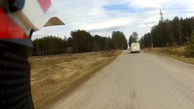 Покатушка до работы на мотоцикле :) смотреть онлайн