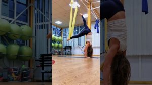 Флоу йога в гамаке. Новая связка в Аэройоге.