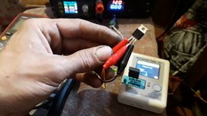 Измерение RDS(on) полевых транзисторов измерителем внутреннего сопротивления аккумуляторов YR1035+