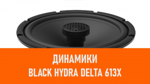 Распаковка динамиков Black Hydra Delta 613X