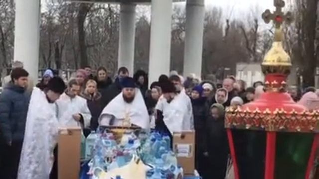 "Освящение воды в Праздник Крещения Господня"4 смотреть онлайн