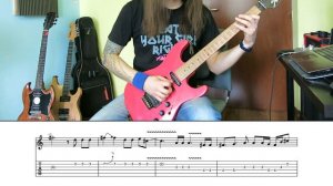 Within Temptation - Faster - Соло кавер-версия с табулатурой.