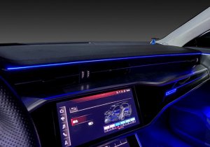 Опция расширенной комфортной контурной подсветки AUDI A4B9 A5B9 A6C8 A7C8 Q5FY Q8 Q74M. AUDI-UPGARDE