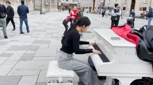 Street Piano | Ludovico Einaudi | Nuvole Bianche (Piano Cover) (Sheet Music) | YUKI PIANO