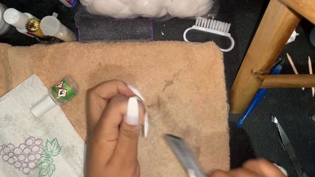 Doja Cat Inspired "Moo" Nails: Part 2 (Applying Acrylic)