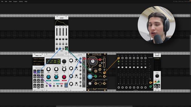 VCVRack 2 - урок 14. Лид звук. смотреть онлайн