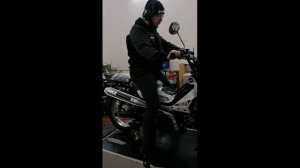 Снимаем мощность мопеда G moto Cross X 125 на диностенде.