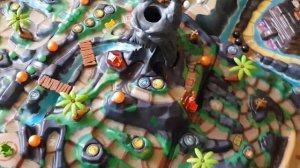 Мини обзор на игру Fireball Island: Проклятие острова Вул-Кар и дополнений.