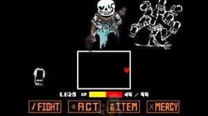 HelpTale Ink! Help_ Ink Sans battle! [_-p-_ Take] | Undertale Fangame