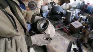 установка пламягасителя на гранту