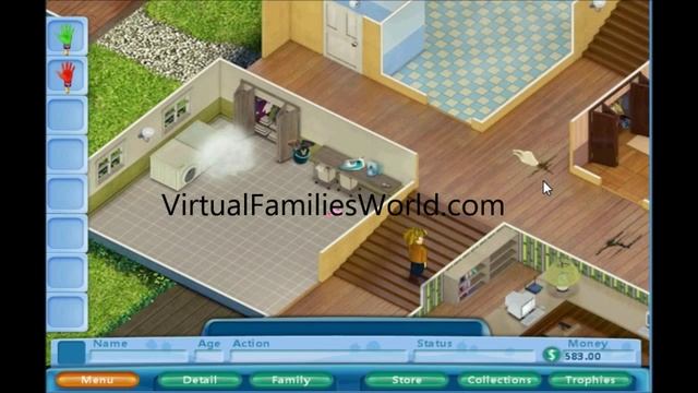 How To Open the Shed in Virtual Families - Cheats and Walkthroughs смотреть онлайн