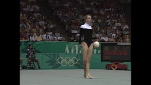 Выступление Екатерины Серебрянской с мячом. Четвертьфинал