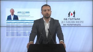 Skoplje, Mile Lefkov VMRO-DPMNE, Vasko Kovačevski od goltara do  milionera, sa imovinom od 26 mil.