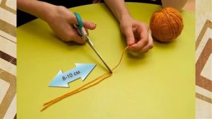 Детская поделка - Баба Яга.