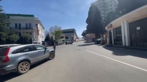 Санаторий "Алуштинский". Дорога на пляж