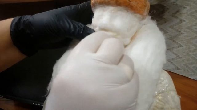 ?Переделка Деда Мороза и Снегурочка из мусора 1 часть! Дед Мороз и Снегурочка своими руками из ваты смотреть онлайн