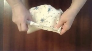 Чепчик на подкладке для ребенка