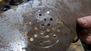 Самодельный черпачок (шумовка) для зимней рыбалки.