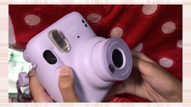 unboxing instax mini 11: Lilac Purple // ind ? смотреть онлайн