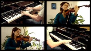 How To Train Your Dragon - Romantic Flight ❤️ PIANO & VIOLIN | ft. Seda Baykara
