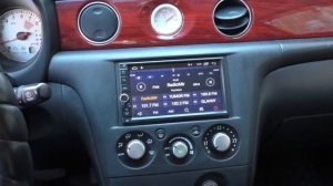 Магнитола LeTrun на Mitsubishi Outlander 2006 года