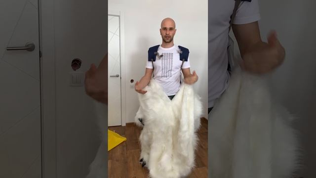 Надувной костюм медведя. Аэрокостюм медведь. Новый аккумулятор. Версия костюма 2.0