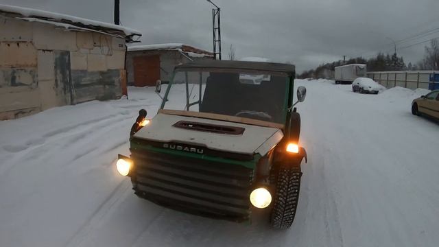 Самодельный багги из Subaru.