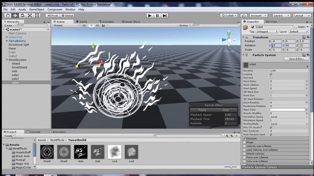 Game effect tutorial - Мана-щит. Гайд как создать мано-щит в Unity 3d смотреть онлайн