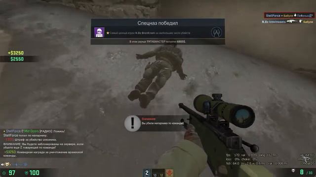 Типичный тиммейт в CS:GO.
