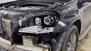Mercedes GL W164 2009-2013 с Hella intellect Что нужно для замены линз