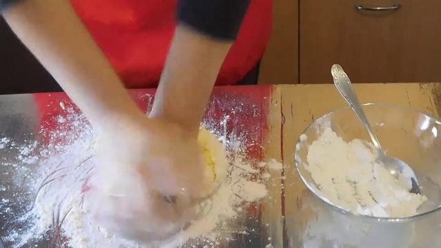 Пресное крутое тесто для лапши, приготовление , кухня крош