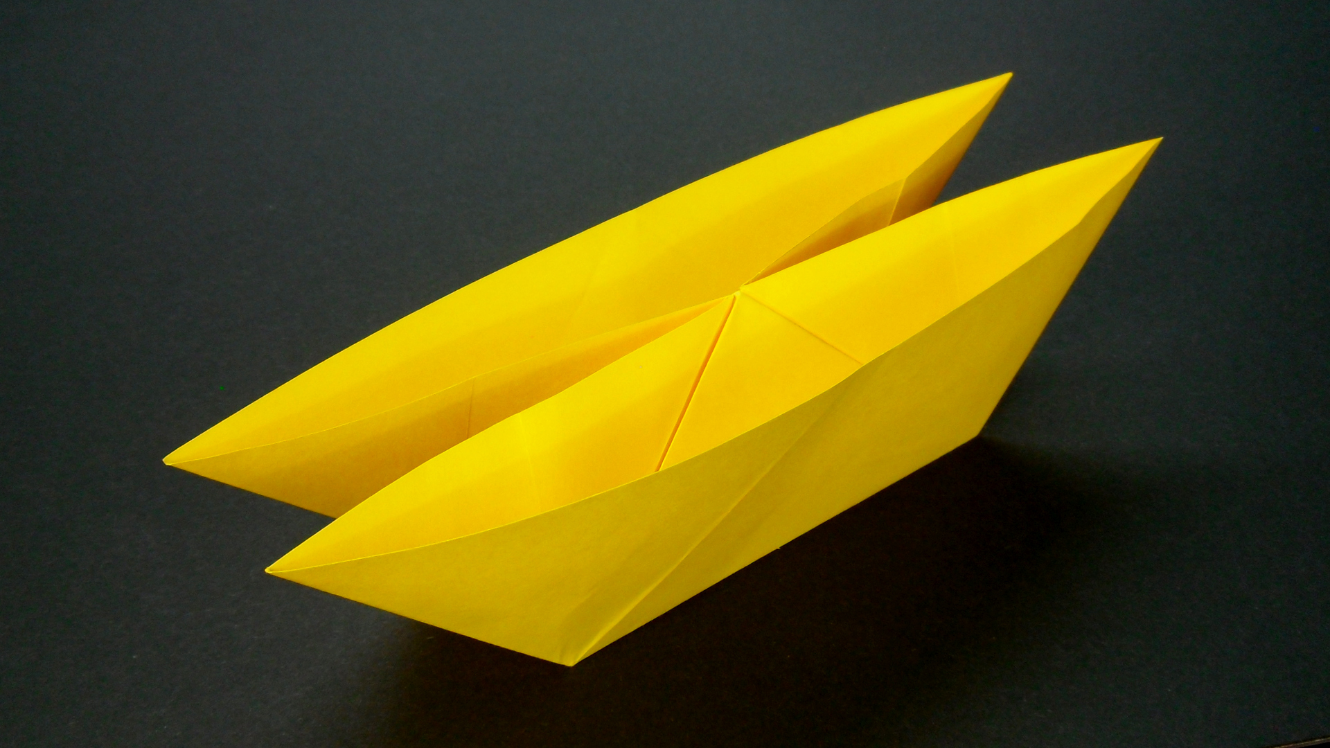 Как сделать Катамаран из бумаги без клея | Простой оригами Кораблик своими руками для детей