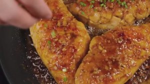 Сочная КУРИНАЯ ГРУДКА В ЧЕСНОЧНО МЕДОВОМ СОУСЕ ,как в ресторане,лучший рецепт!