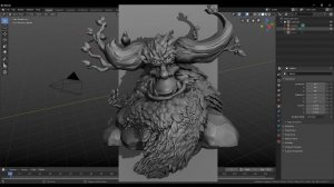 Tree Brother Speedsculpt Timelapse (Blender 2.8x) #9
