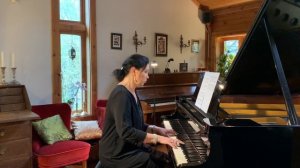 A. Vivaldi Largo Flautino Concerto in C major RV 443 Ulrika A. Rosén, piano.