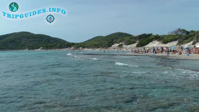 Пляж Сес Салинес | Ибица | Балеарские острова | Испания