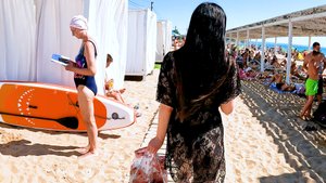 ПЛЯЖ Орловка Севастополь ПОШЛА ЖАРА!