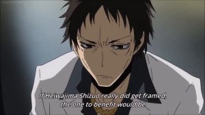 Durarara!! x2 Ten - Shiki intending to bury Izaya (Part 1)