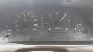 Разгон 0-120 км/час Toyota Mark 2 90 2.4 Diesel (97 л.с.)